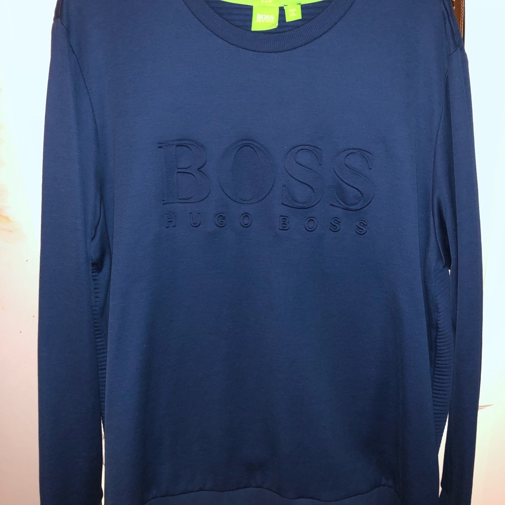 Hugo Boss Blue Long Sleeve